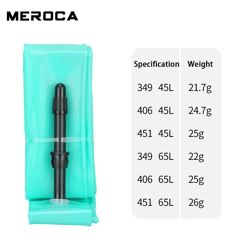 MEROCA TPU Inner Tube 16/20" Folding Bike 349/406/451 Presta Bicycle Inner Tube Nixie