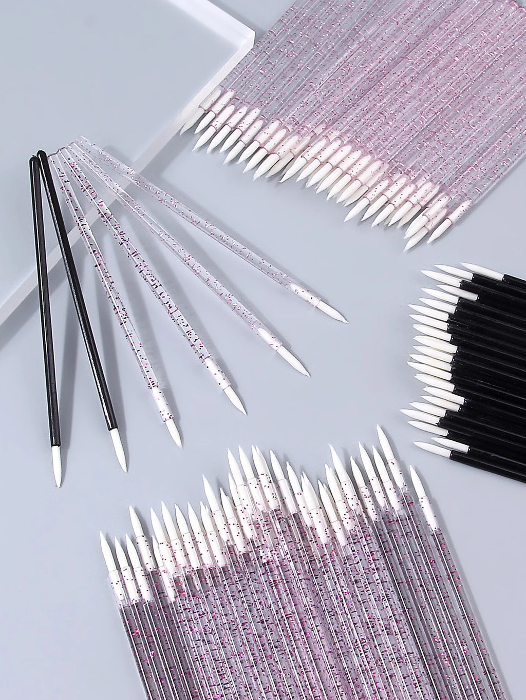 Disposable Lip Brushes 50/100 Pcs – Lipstick Gloss Wand Applicators Disposable Lip Brush Nixie