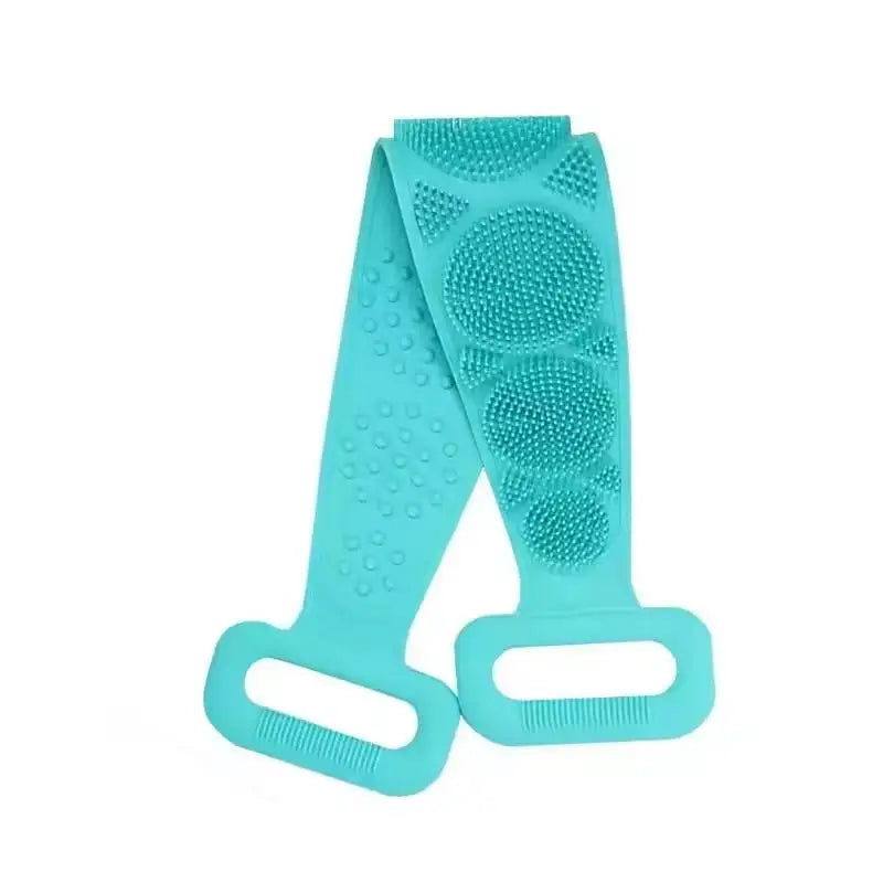 Silicone Back Scrubber Belt – Double-Sided Exfoliating Brush