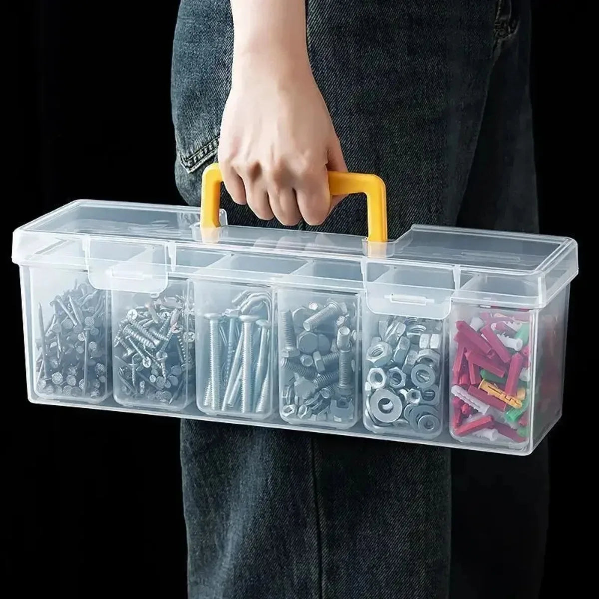 Multi-Compartment Sorting Box Set – Screw & Parts Organizer Parts Storage Organizer Nixie