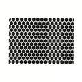Honeycomb Vinyl Window Sticker – Car, Bike & Motorcycle Decal Vinyl Window Decal Nixie small grid