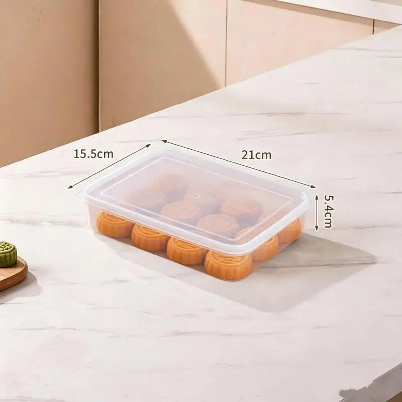 Stackable Transparent Food Storage Container – BPA-Free PP Box Food Storage Container Nixie