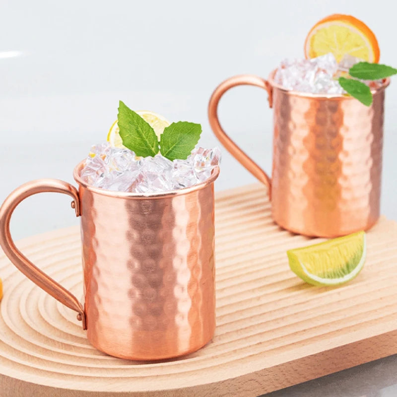 Hammered Copper Moscow Mule Mug 500ml – Cocktail Bar Cup Cocktail Mug Nixie