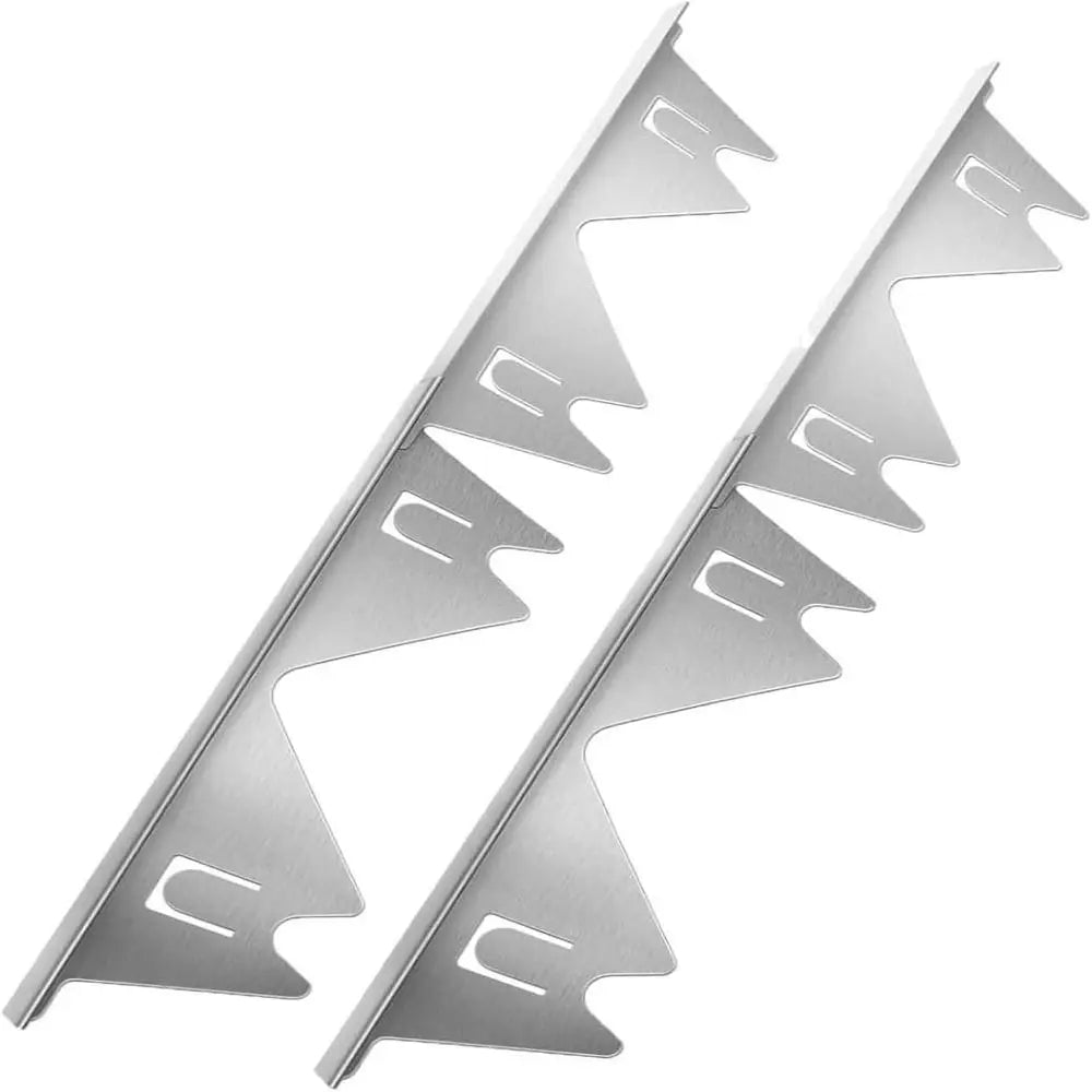 Stainless Steel Retractable Stove Gap Covers – 2 Pairs Silver Stove Gap Cover Nixie