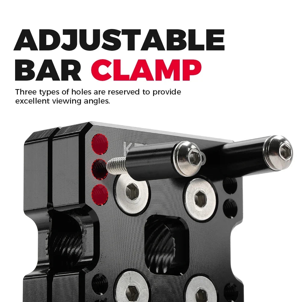 Motorcycle GPS Mount AMPS Bar Clamp 12/14/16mm Yamaha BMW GPS Mount Bracket Nixie