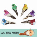 Realistic Feathered Bird Figurine for Garden & Craft Décor Bird Figurine Décor Nixie A1