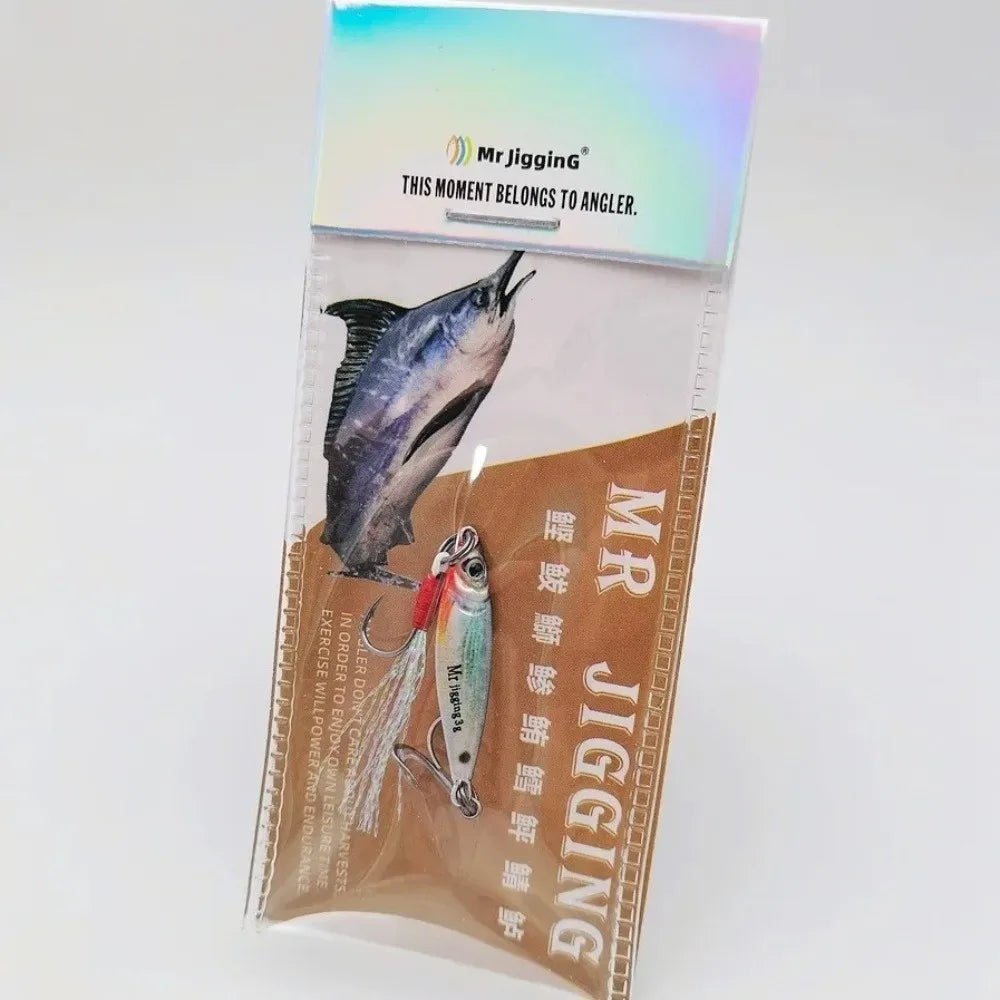 Micro Metal Jig Spoon Lure 1.5g 3g 5g – 3D Cast Fishing Bait Metal Fishing Lure Nixie