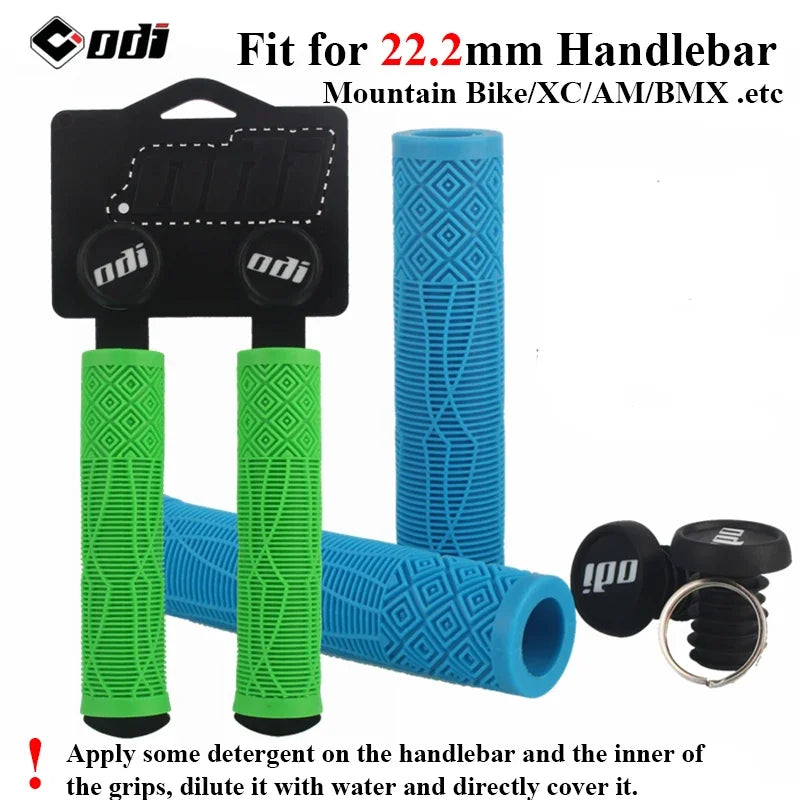 ODI Silicone MTB Handlebar Grips – Anti-Slip, Ultralight Bike Grips Bike Handlebar Grips Nixie