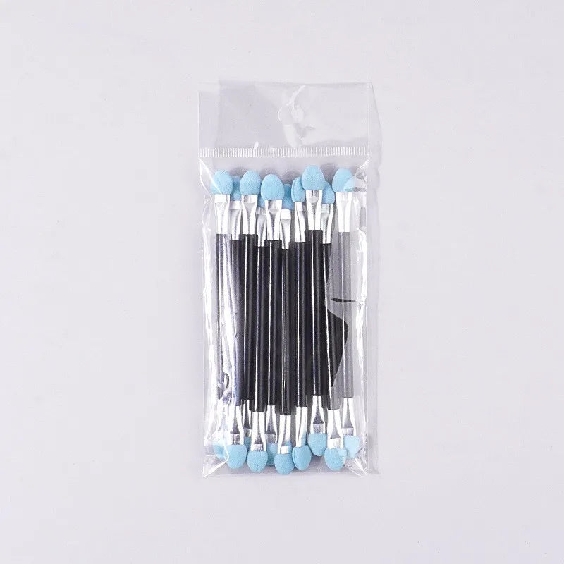 Sponge Eyeshadow Applicator Brush Set 10/50 Pcs – Double Head