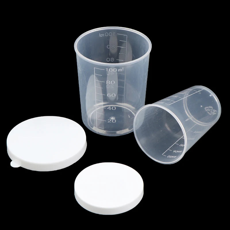 Automotive Paint Measuring Cup with Lid – 385ML to 2300ML Paint Measuring Cup Nixie