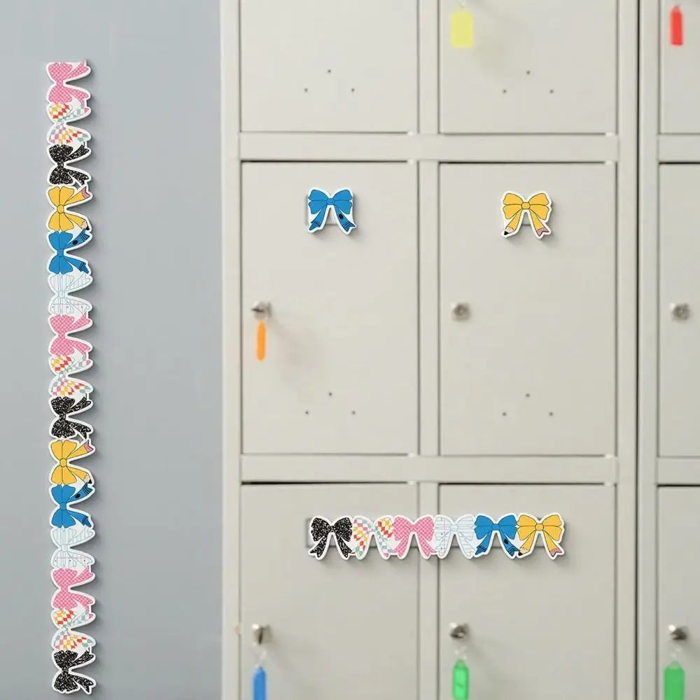 Cartoon Bulletin Board Border Sticker Roll 10m – Classroom Decor Wall Border Sticker Nixie