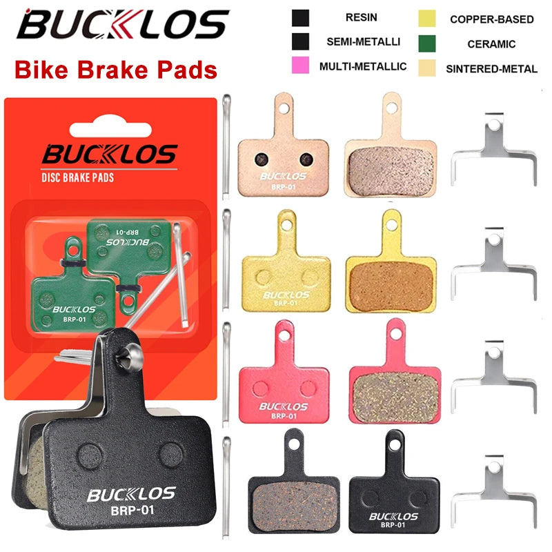 BUCKLOS MTB Hydraulic Disc Brake Pads – Shimano B01S B03S Fit Disc Brake Pads Nixie
