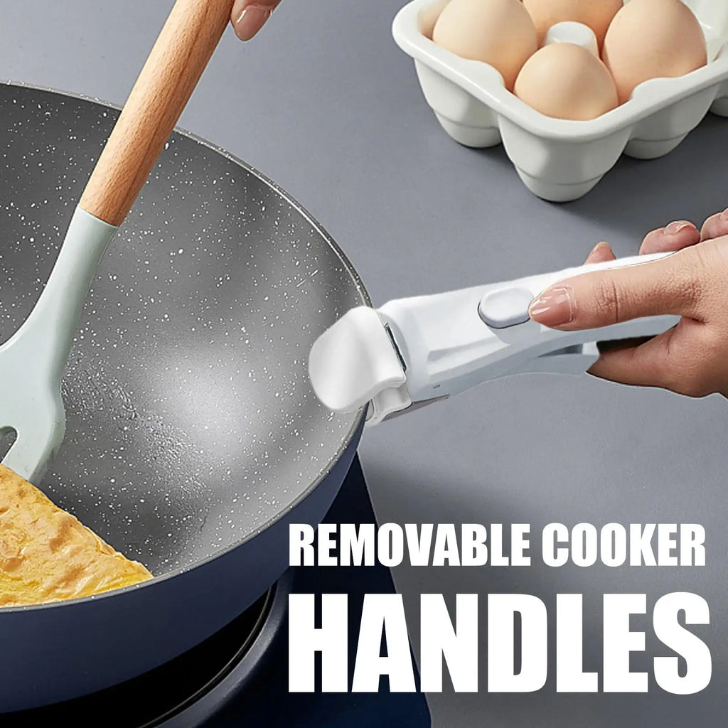 Detachable Universal Pot Handle – One-Click Cookware Grip Cookware Handle Nixie