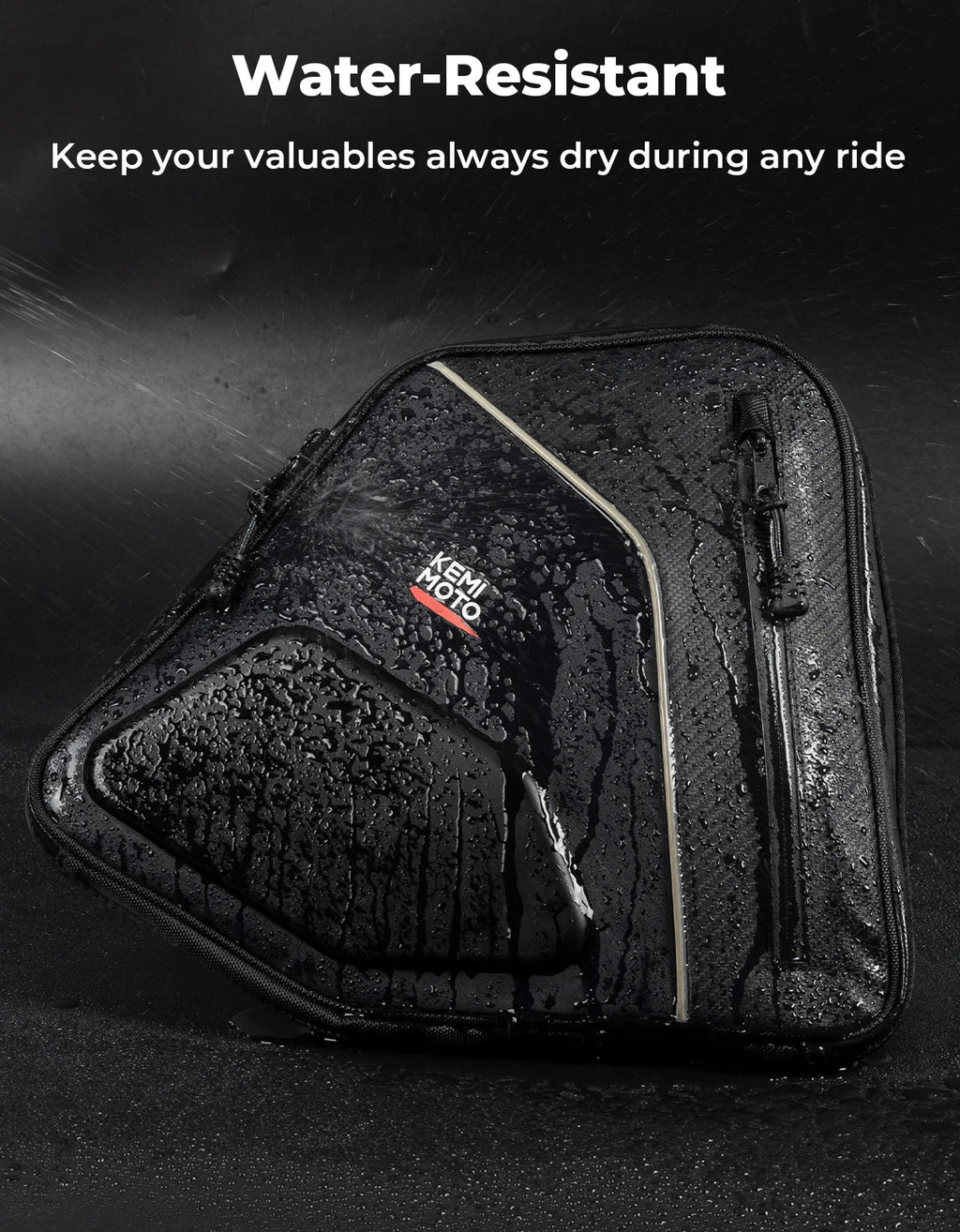 KEMITOUR EVA Door Bags for Can-Am Maverick Sport 2017-2025 UTV Door Storage Bag Nixie