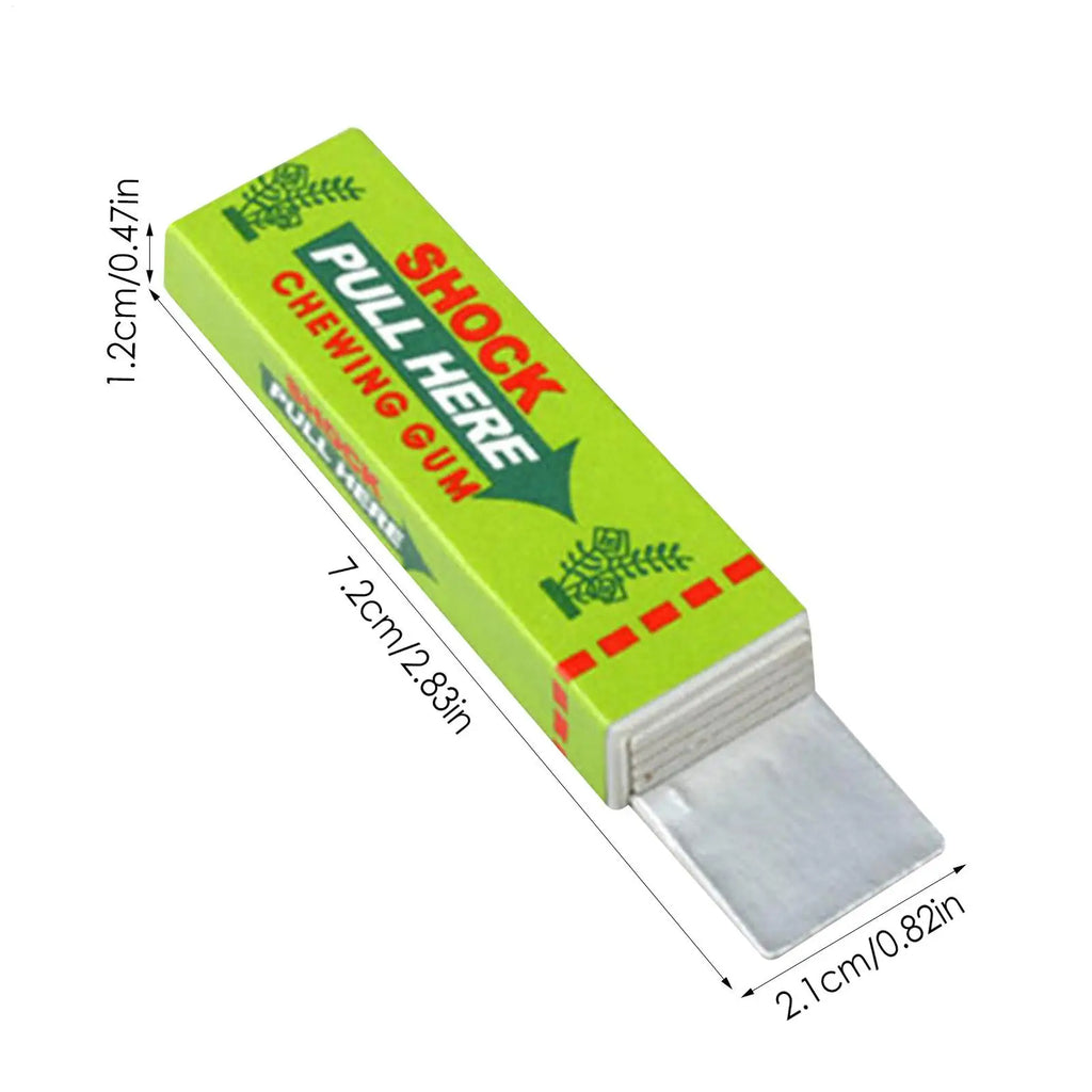 Electric Shock Chewing Gum Prank Toy – April Fool's Joke Novelty Prank Toy Nixie