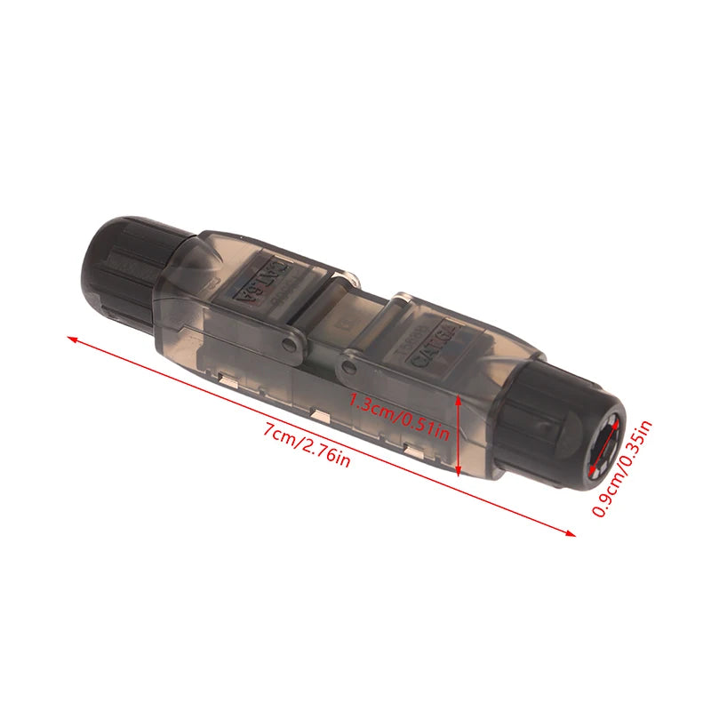 Tool-Less Network Extension Connector Junction Adapter Box