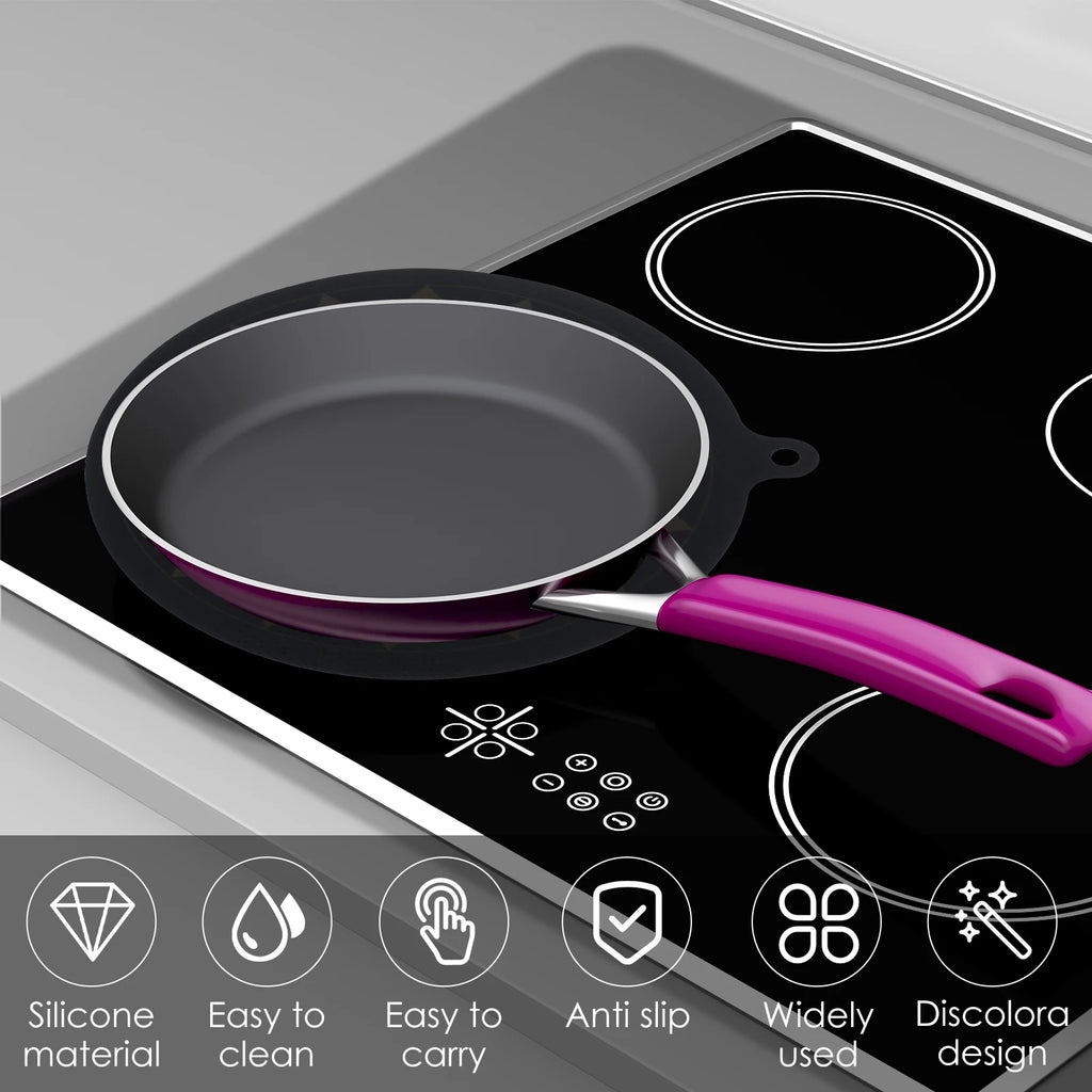 Silicone Induction Hob Protector Mat | Heat-Sensing Non-Slip Induction Cooktop Mat Nixie