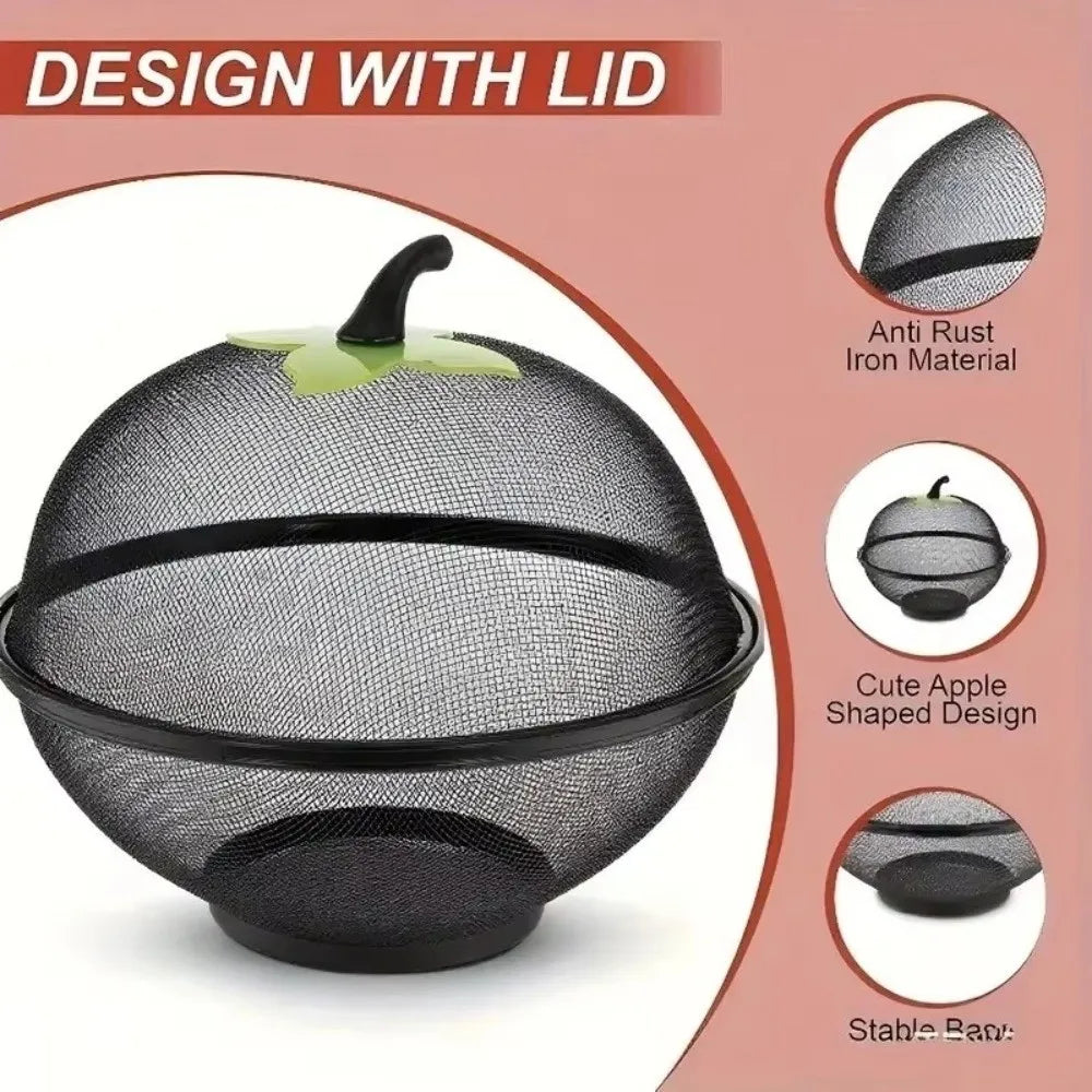 Metal Mesh Fruit Basket & Vegetable Organizer | Kitchen Bowl Fruit Basket Nixie