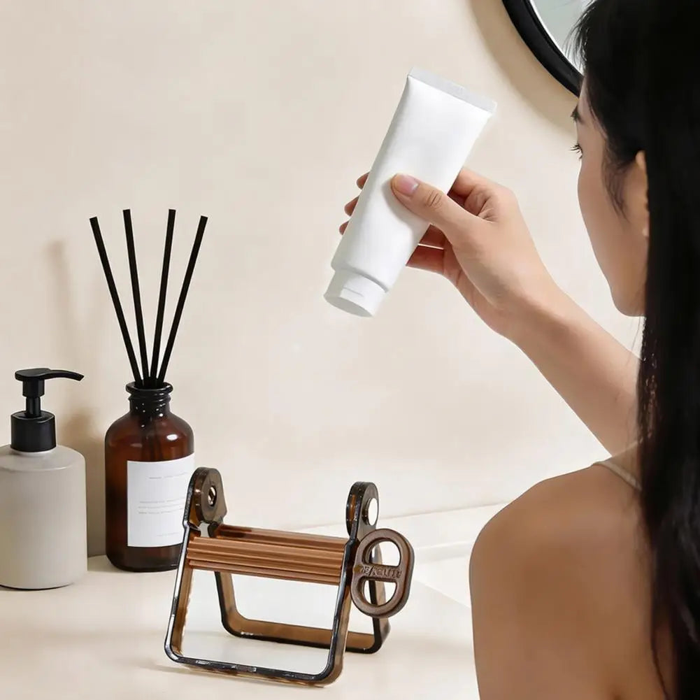 Adjustable Toothpaste Tube Squeezer – Countertop Dispenser