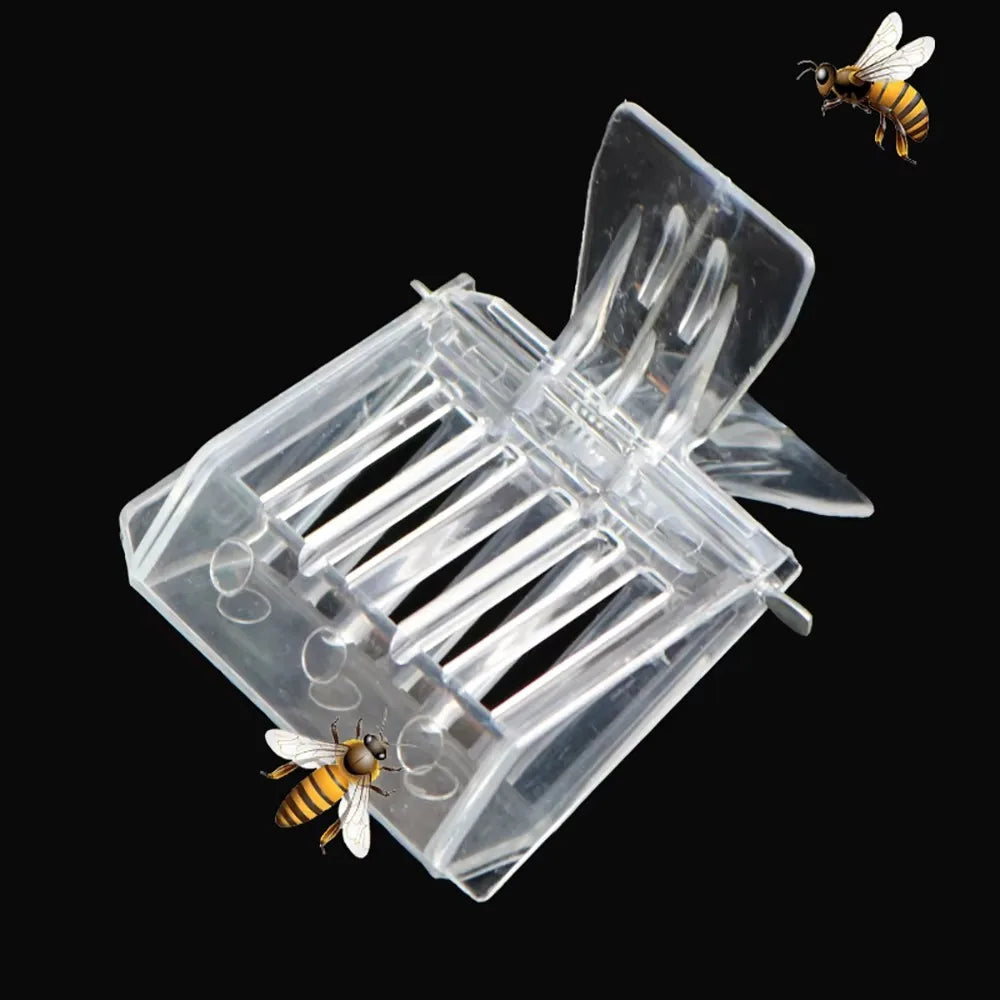 Queen Bee Catcher Clip Cage | Beekeeping Tool 1 or 5 Pcs Queen Bee Cage Nixie