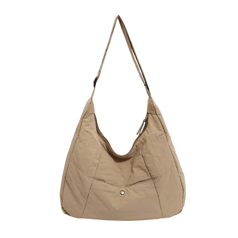 Large Pleated Crossbody Bag – Japanese Style Shoulder Tote Crossbody Shoulder Bag Nixie