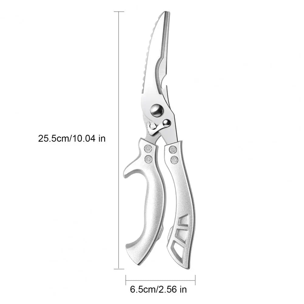 4-in-1 Heavy-Duty Poultry Shears Stainless Steel Kitchen Scissors Poultry Kitchen Shears Nixie