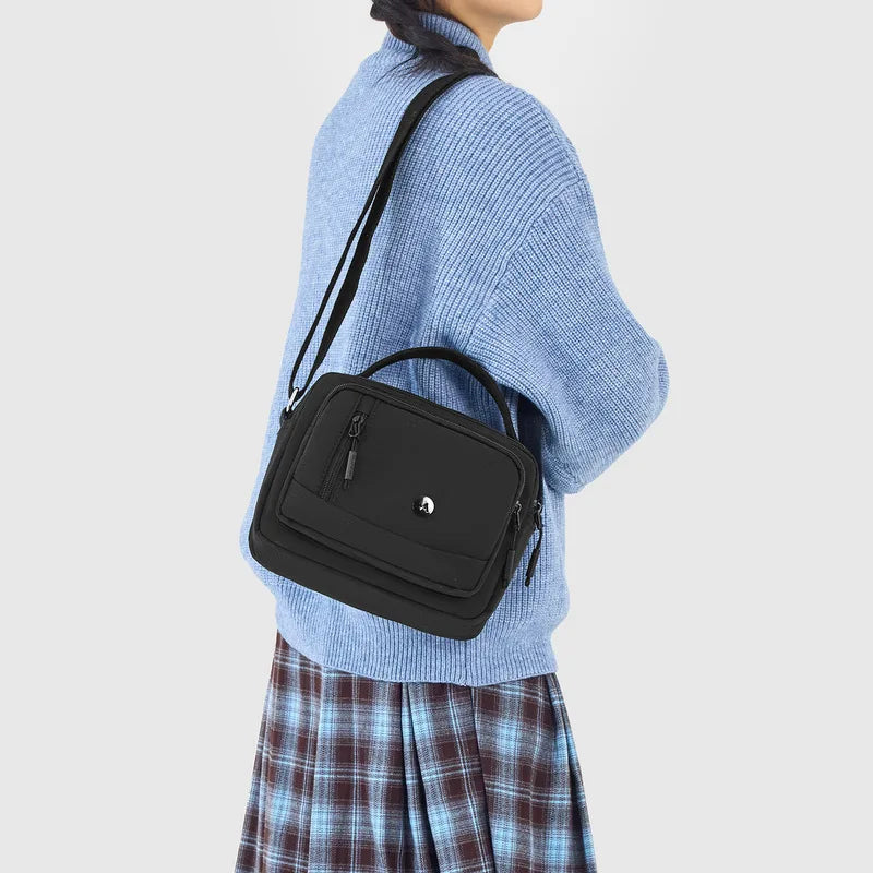Nixie Lightweight Nylon Shoulder Bag – Large Capacity Tote Nylon Shoulder Bag Nixie