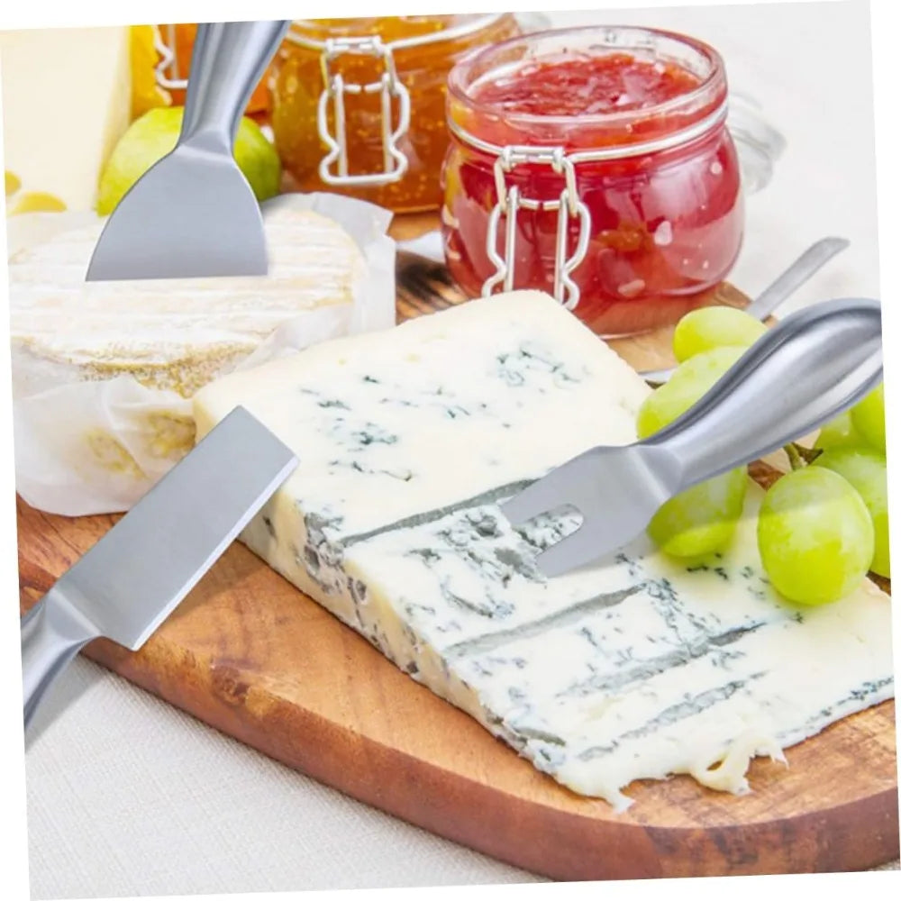 6-Piece Stainless Steel Cheese & Butter Slicer Cutter Set Cheese Knife Set Nixie