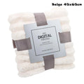 Double-Sided Coral Fleece Bunny Blanket – Soft & Breathable Throw Blanket Nixie Beige 45x65cm