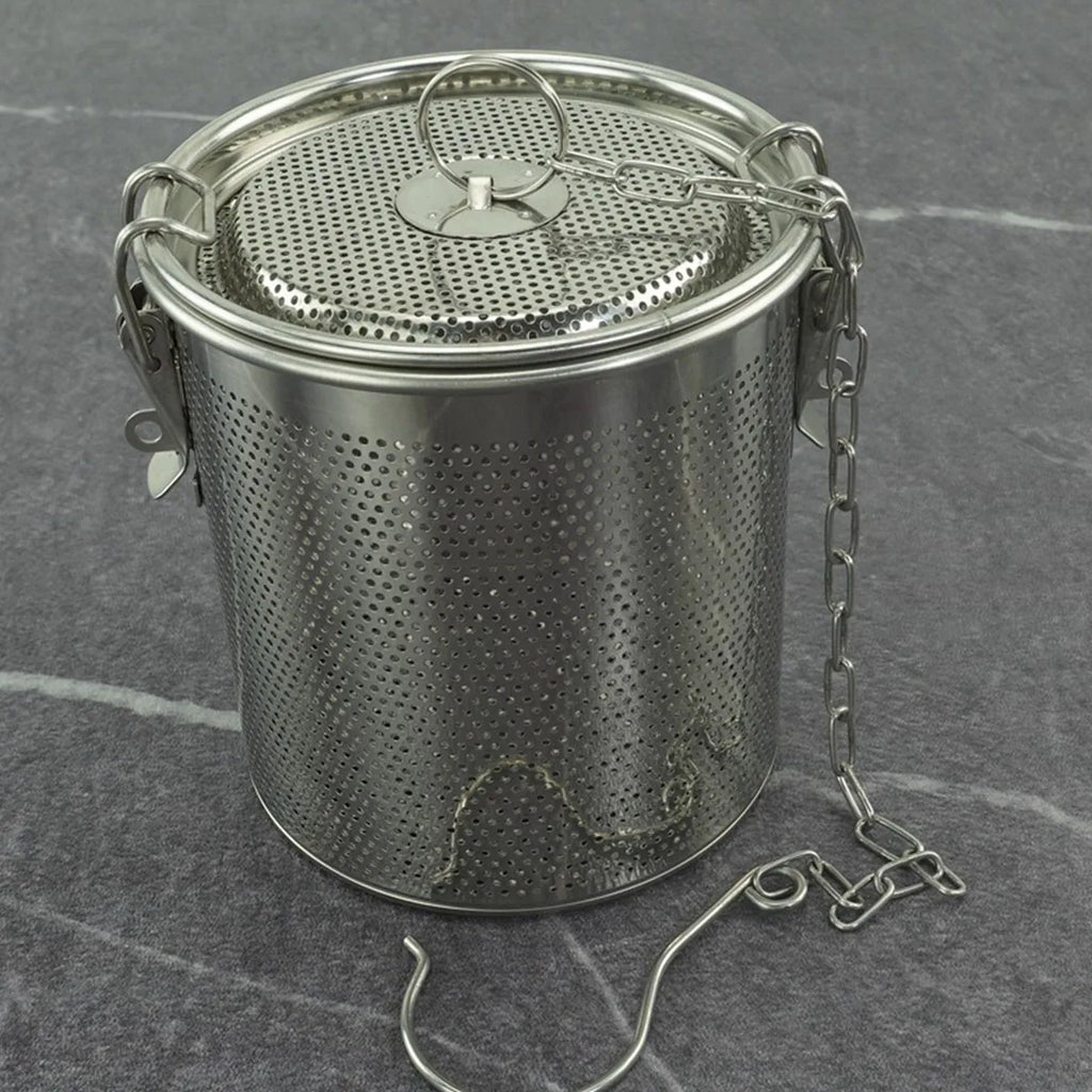 Stainless Steel Brine Basket Spice Strainer & Tea Infuser Cooking Strainer Basket Nixie