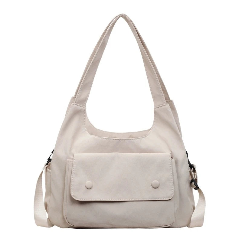 Korean Women's Large Crossbody Tote Shoulder Bag | Polyester Crossbody Shoulder Bag Nixie