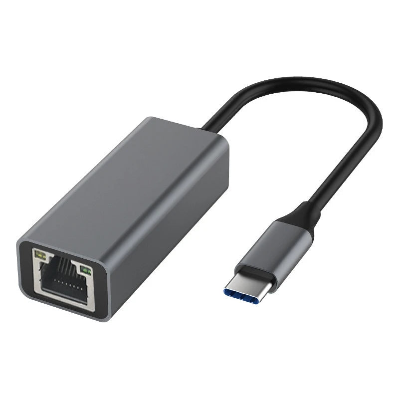 USB Type-C to RJ45 Gigabit Ethernet Adapter 10/100/1000Mbps
