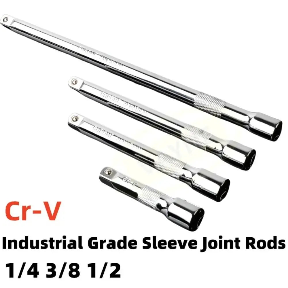 1/4" 3/8" 1/2" Socket Ratchet Wrench Extension Bar 50-250mm Wrench Extension Bar Nixie