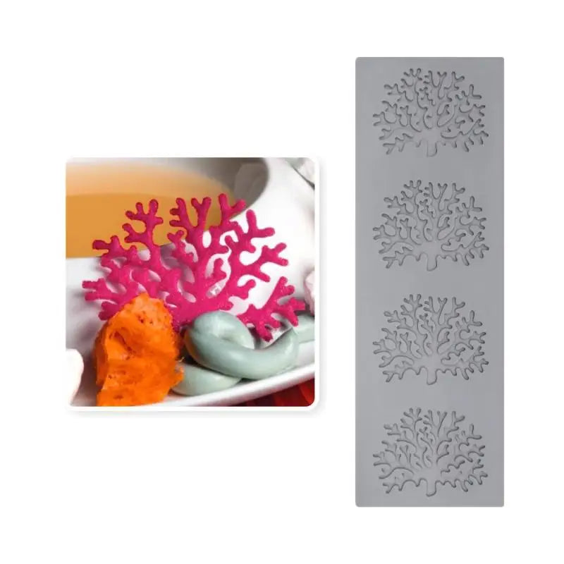Leaf & Lace Silicone Fondant Molds for Cake Decorating Silicone Cake Mold Nixie