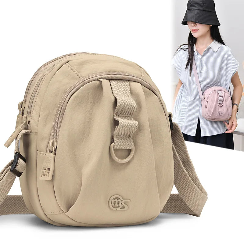 Mini Crossbody Bag for Women – Nylon Shell Shoulder Bag Mini Crossbody Bag Nixie