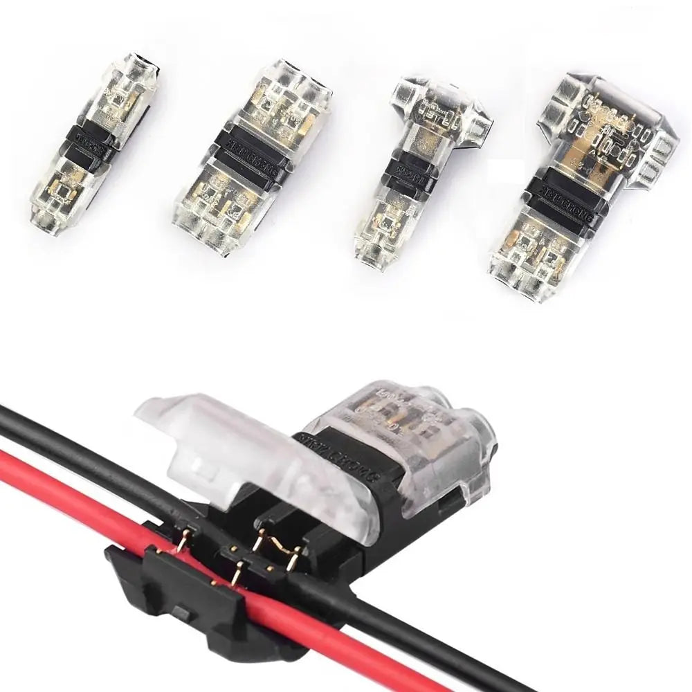 Quick Splice Wire Connector 8-22AWG Pluggable Crimp Terminal
