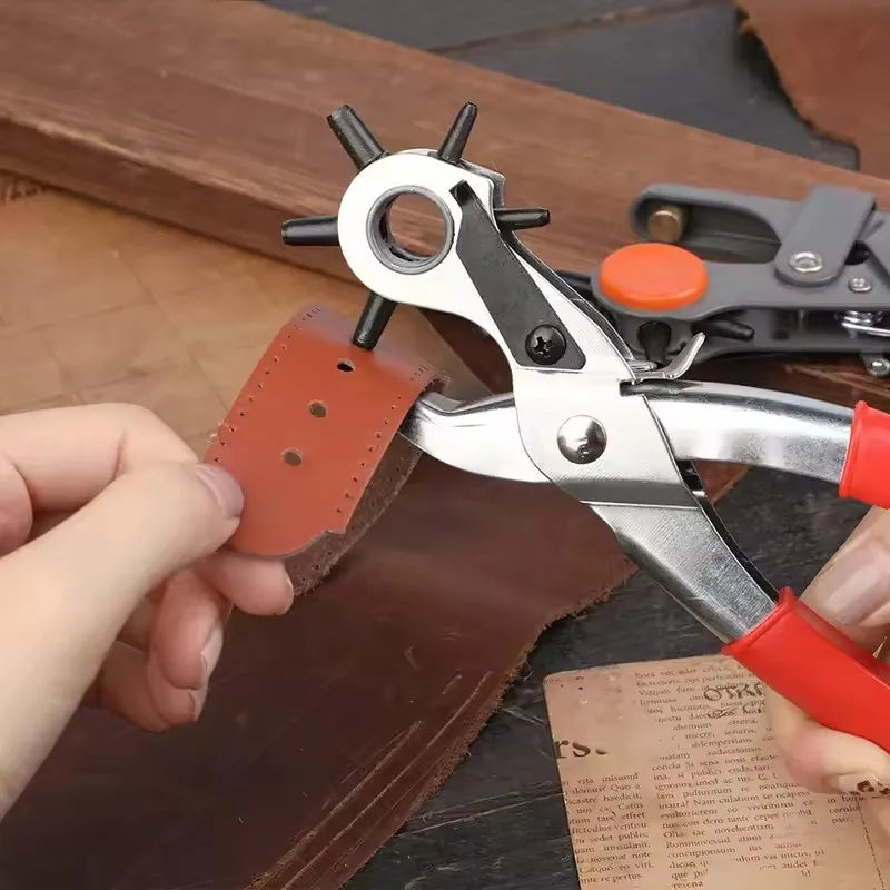Leather Hole Punch – Carbon Steel Belt Puncher Craft Tool