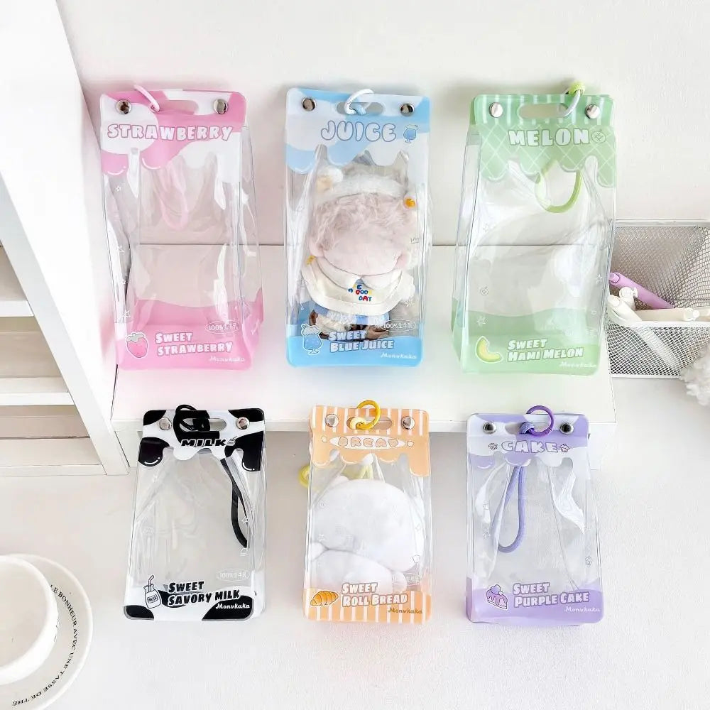 Transparent PVC Mini Doll Storage Bag – Dustproof Pouch