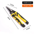Heavy Duty Tin Snips 2-in-1 Aviation Shears & Wire Stripper Aviation Tin Snips Nixie A2