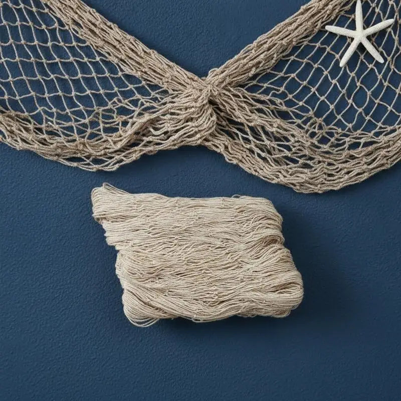 Nautical Fishing Net Wall Hanging – Beach Party & Home Décor Wall Hanging Decor Nixie