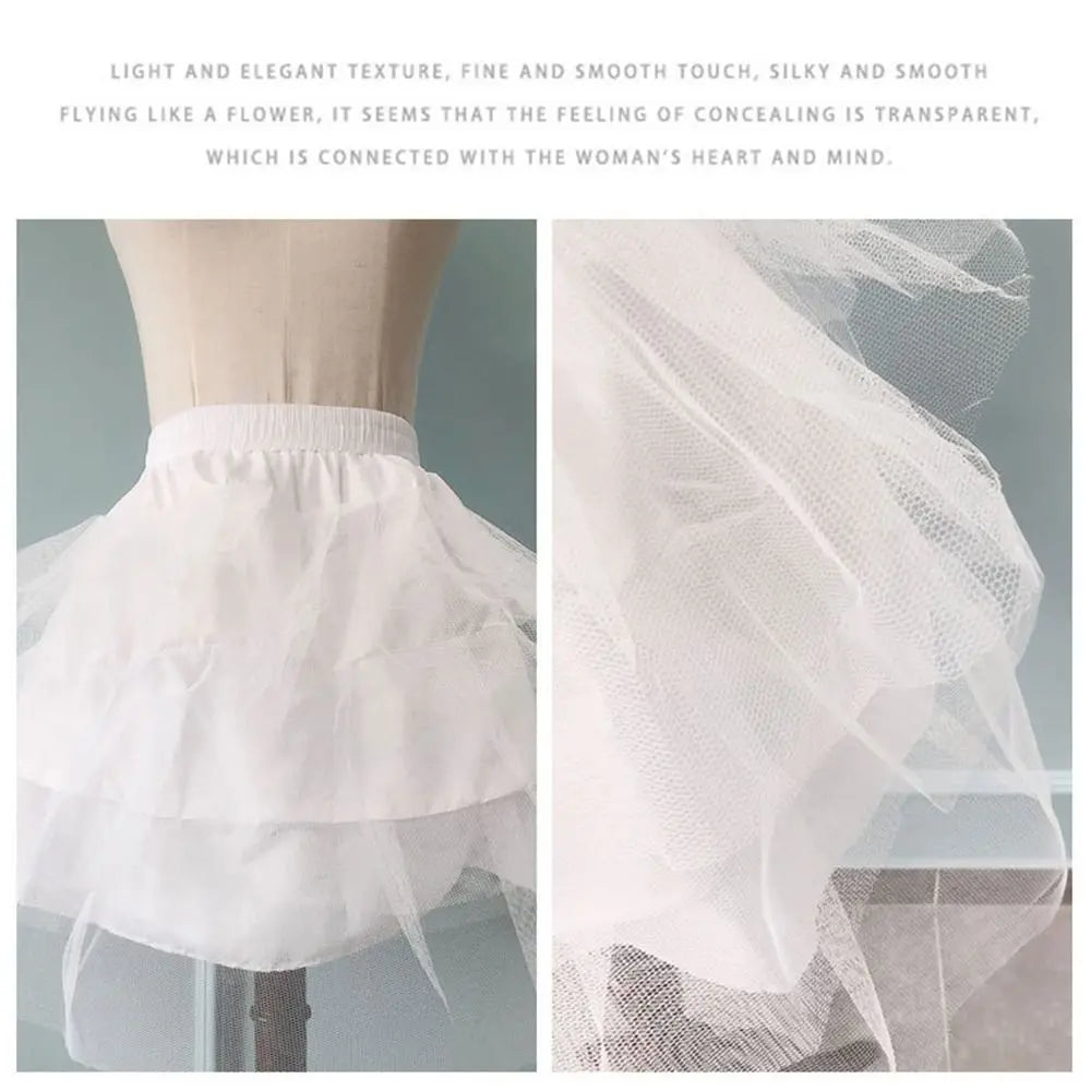 Lolita Petticoat A-Line Ball Gown Underskirt Women Girls Petticoat Underskirt Nixie
