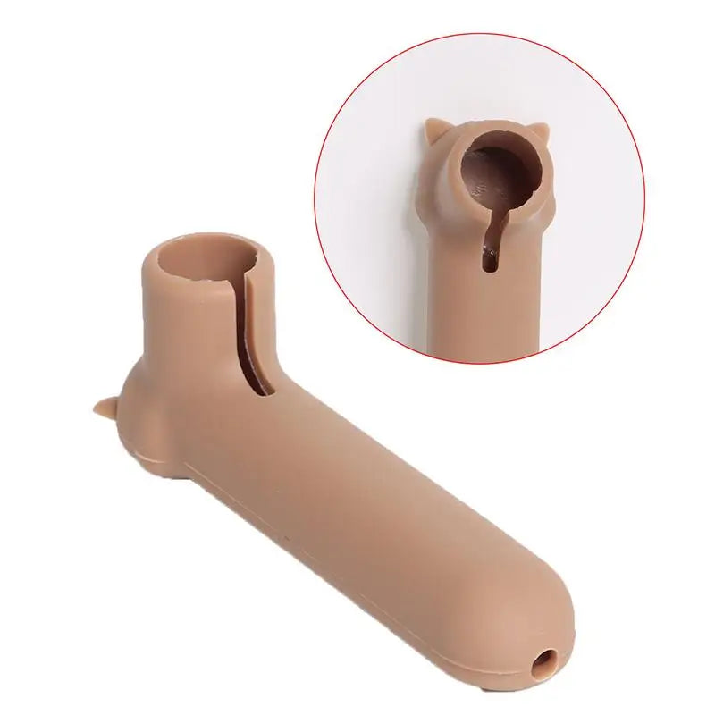 Cartoon Cat Silicone Door Knob Cover – Anti-Slip Safety Protector Door Knob Cover Nixie