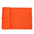 Silicone Griddle Mat – Heat Resistant Orange Drip Pad | Nixie Silicone Griddle Mat Nixie Orange
