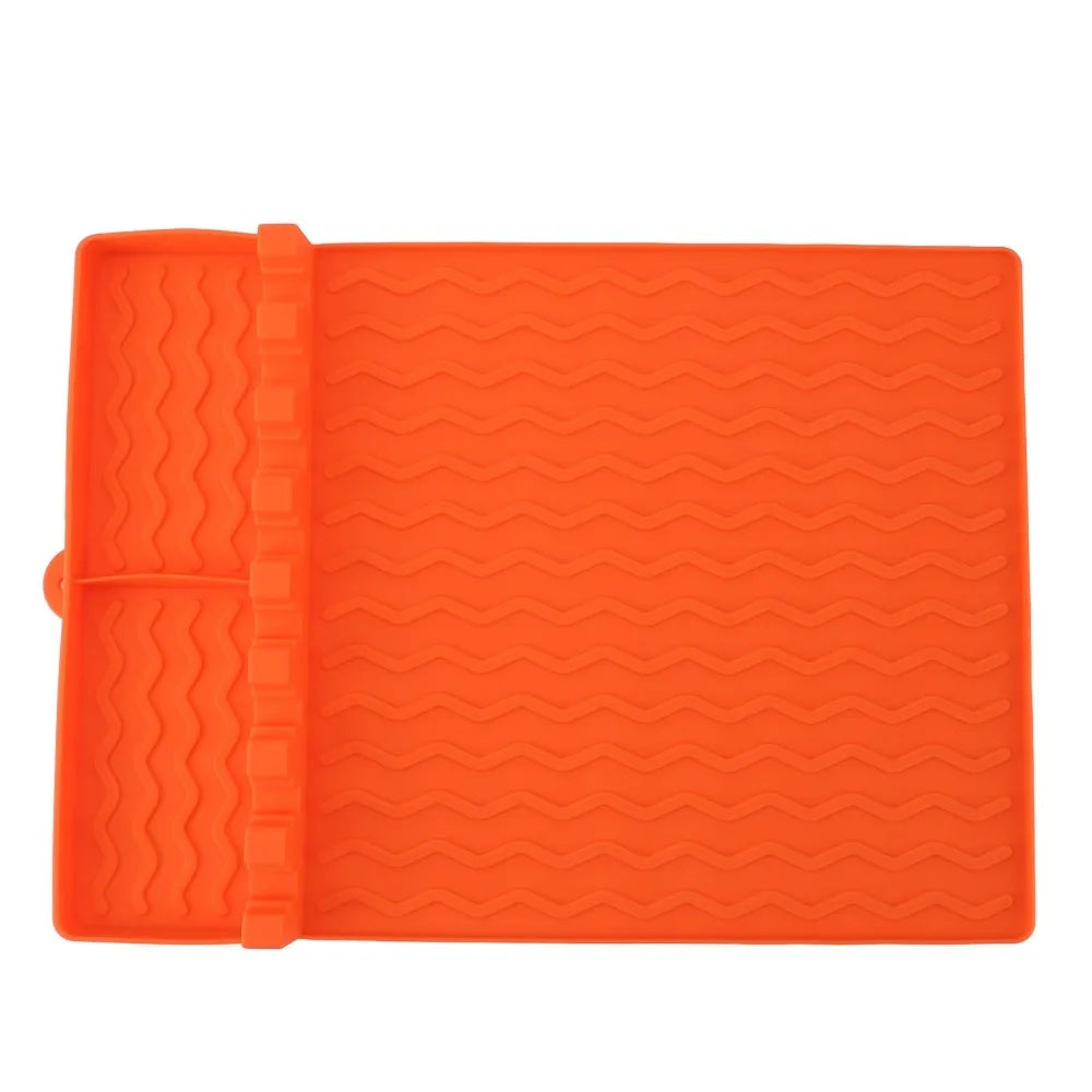 Silicone Griddle Mat – Heat Resistant Orange Drip Pad | Nixie Silicone Griddle Mat Nixie Orange