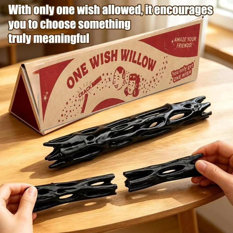 3D Printed Wishing Willow Snap Stick – Breakable Lucky Charm Gift Novelty Lucky Charm Nixie