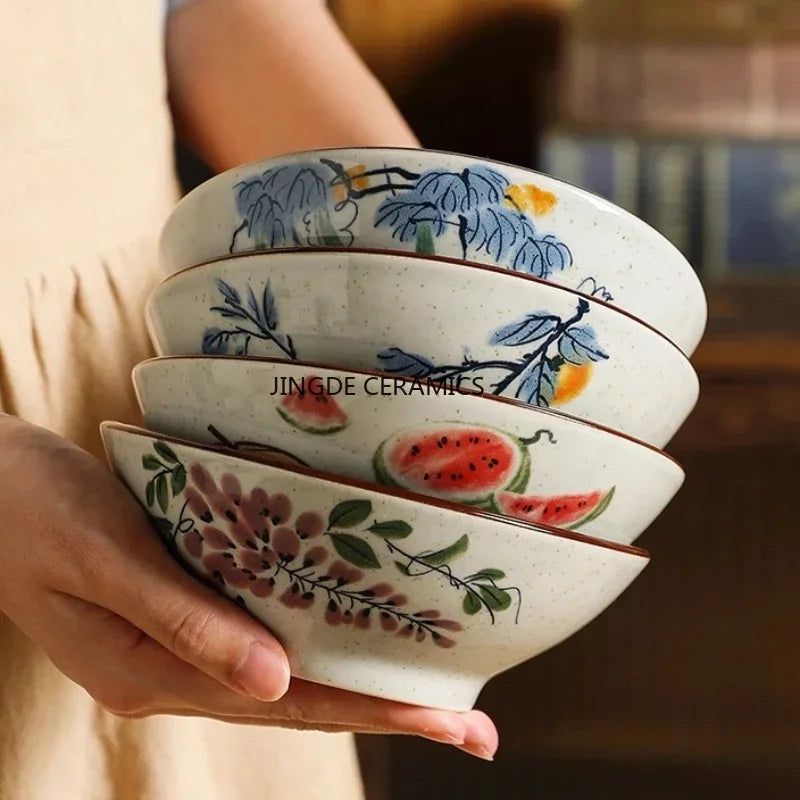 Vintage Ceramic Dipping Bowls – Underglaze Small Dishes | Nixie Ceramic Dipping Bowl Nixie