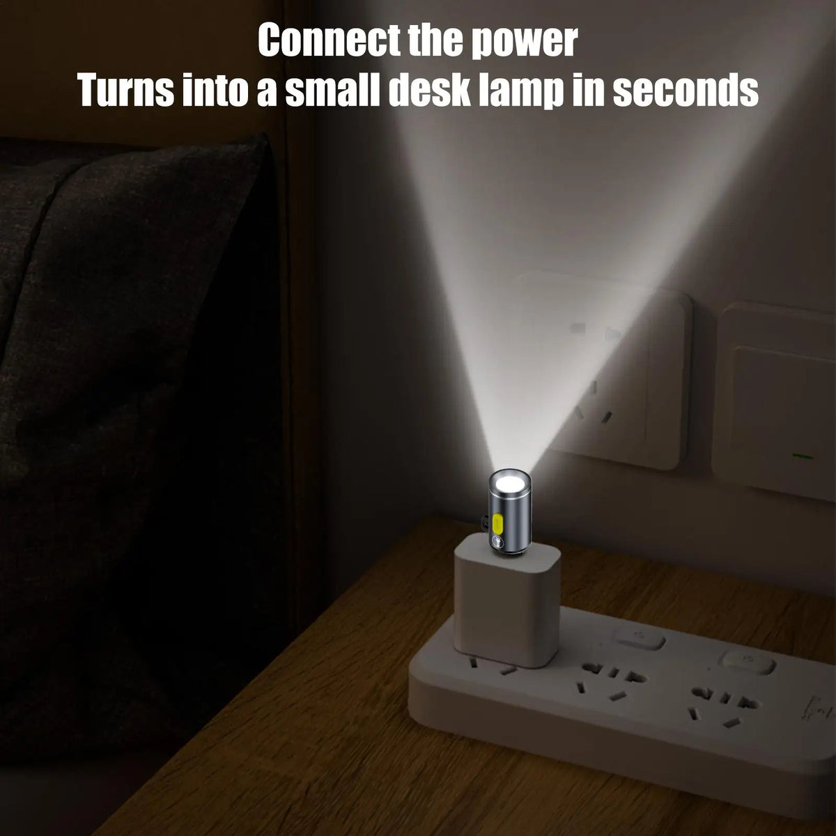 Type-C Rechargeable LED Pocket Flashlight – Waterproof Torch