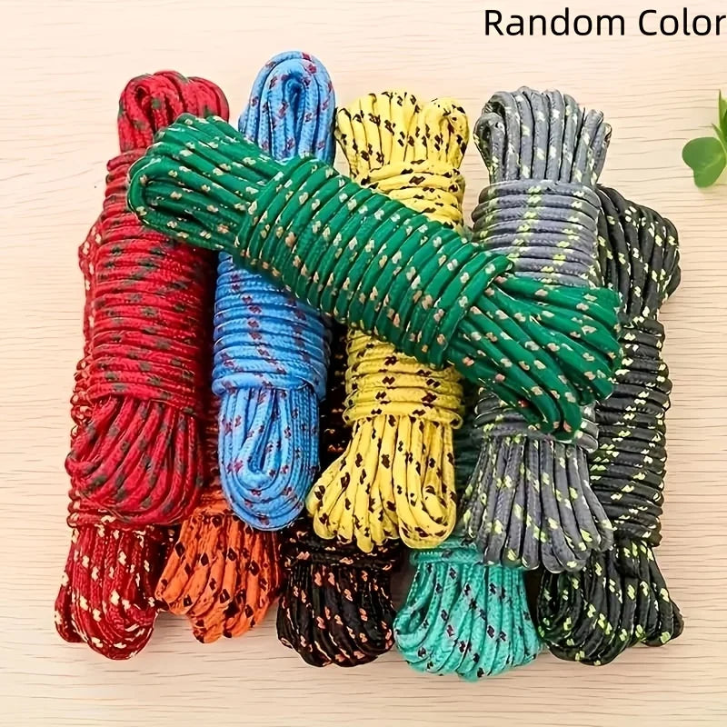 10M Nylon Clothesline – Camping, Indoor & Outdoor Laundry Line Nylon Clothesline Rope Nixie