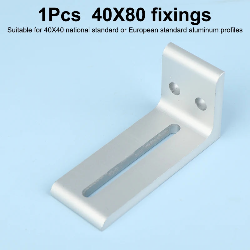 Aluminum Profile Support Brackets 2020 3030 4040 Frame Fix Aluminum Frame Bracket Nixie 05