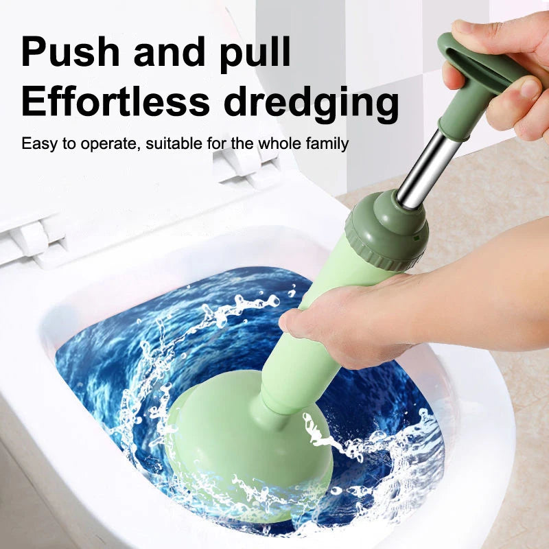 High-Pressure Toilet Plunger – Strong Suction Drain Unblocker Drain Plunger Nixie